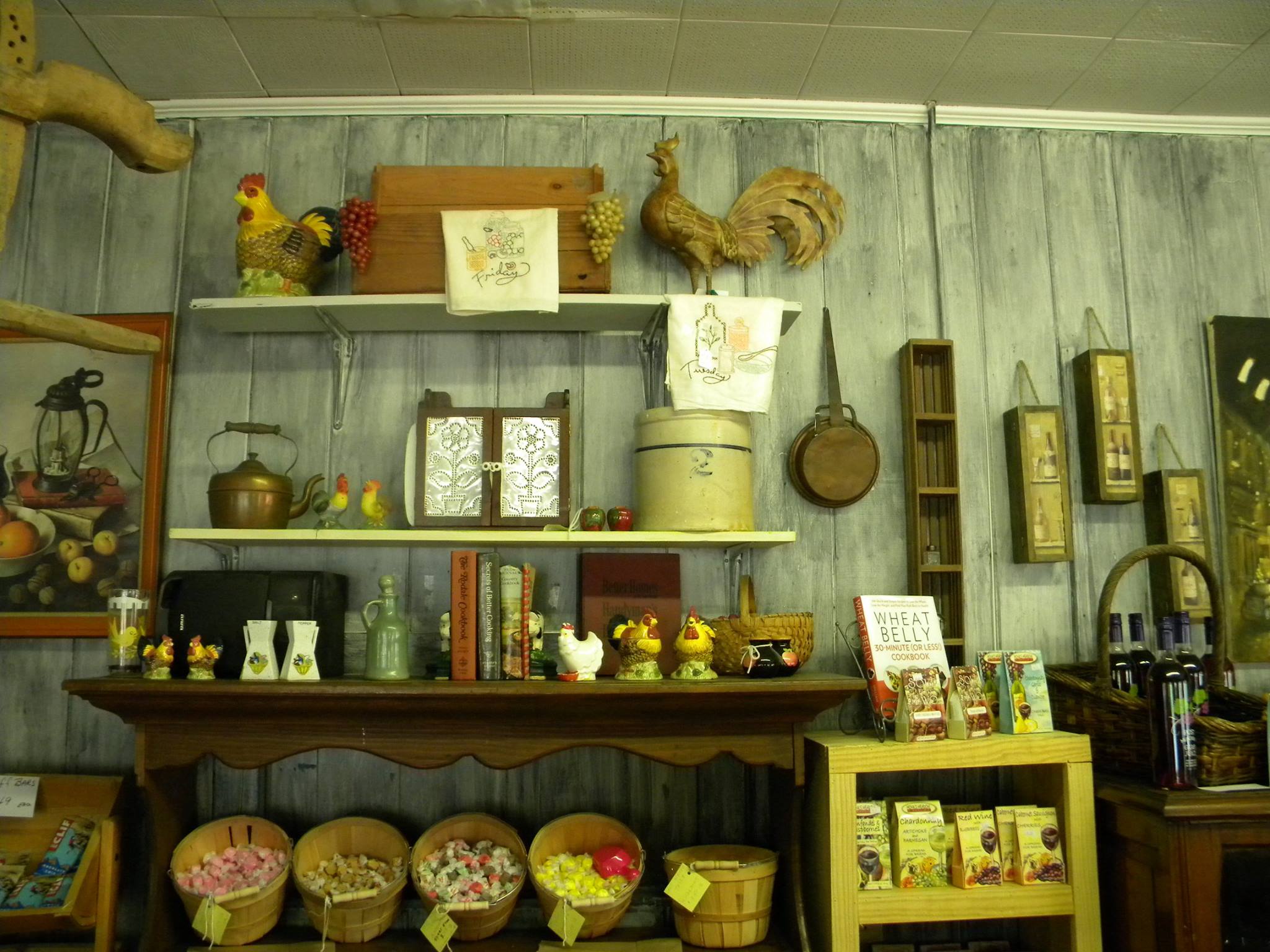 Interior of Marilyn's Country Store